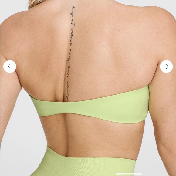Oner Active Unified Micro Bandeau Bralette Top- S - Picture 2 of 10